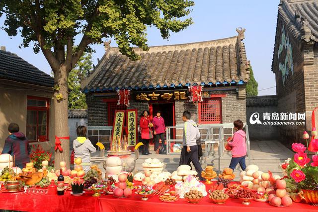 组图：红岛青云宫庙会拉开大幕 祈福瑞观民俗