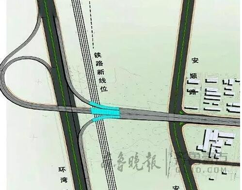 汾阳路跨环湾路高架桥明年8月开工 已通过环评