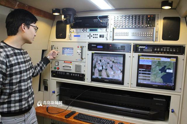 身价千万应急指挥车亮相青岛 配备无人机 身价千万应急指挥车亮相青岛 配备无人机