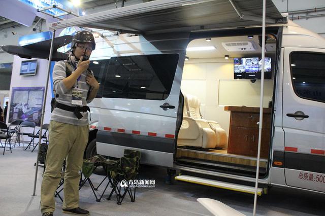 身价千万应急指挥车亮相青岛 配备无人机 身价千万应急指挥车亮相青岛 配备无人机