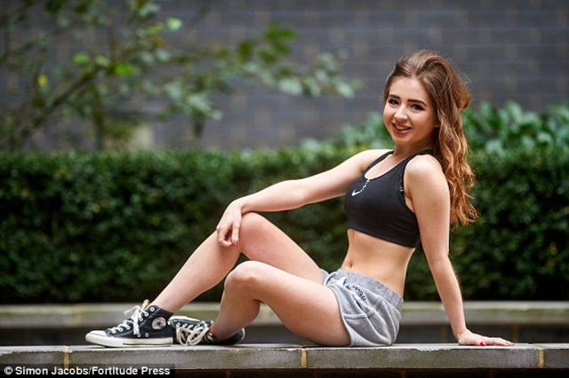 英国女孩患厌食症仅25公斤 靠钢管舞恢复健康 英国女孩患厌食症仅25公斤 靠钢管舞恢复健康