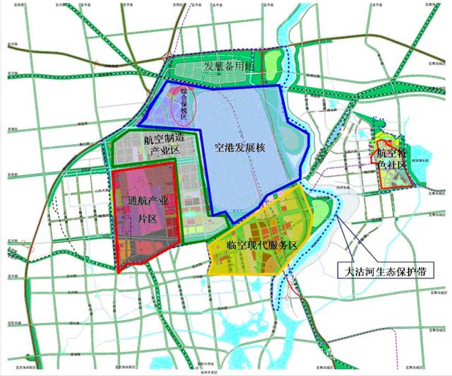 临空经济区区位图公布 2025年人口达30万 临空经济区区位图公布 2025年人口达30万