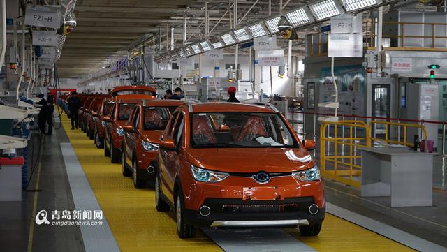 北汽新能源EC180车型今下线 续航180公里