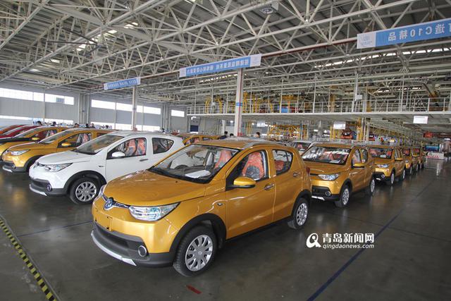 北汽新能源EC180车型今下线 续航180公里