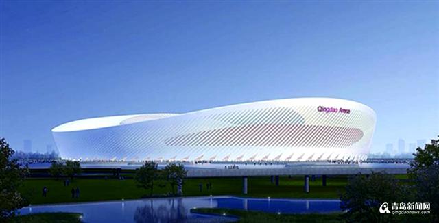 高清:市民健身中心和青岛中学主体全封顶 高清:市民健身中心和青岛中学主体全封顶