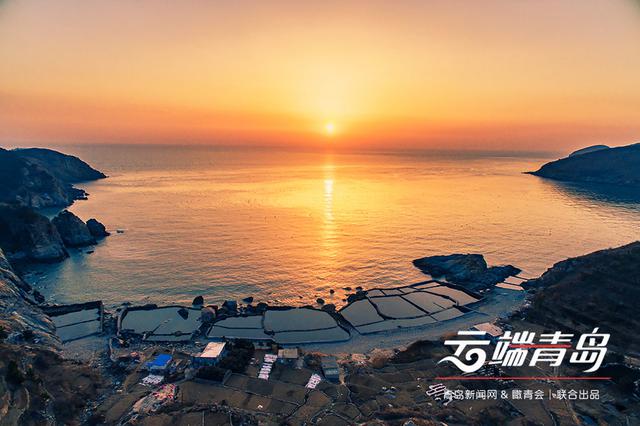 【云端青岛】百米高空看日出 云霞璀璨美如画