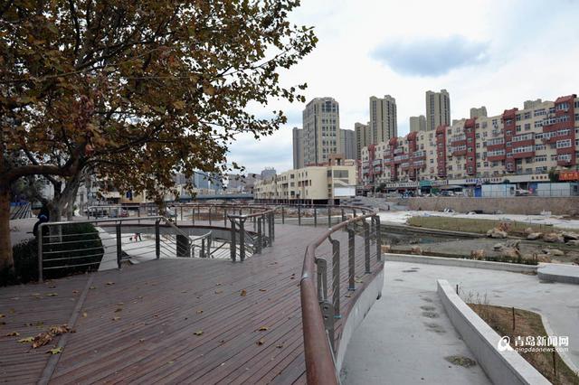 高清:探访李村大集旧址 脏乱河底要变景观带