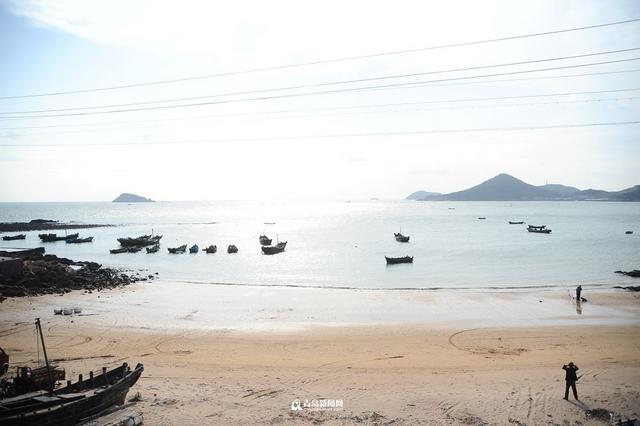冬游崂山流清河 感受纯净空灵之美