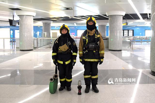 高清:实拍地铁应急演练 站内着火1小时内搞定