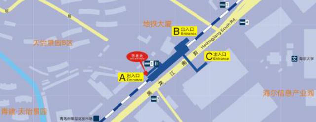 地铁3号线三天试乘 出入口分布你了解吗