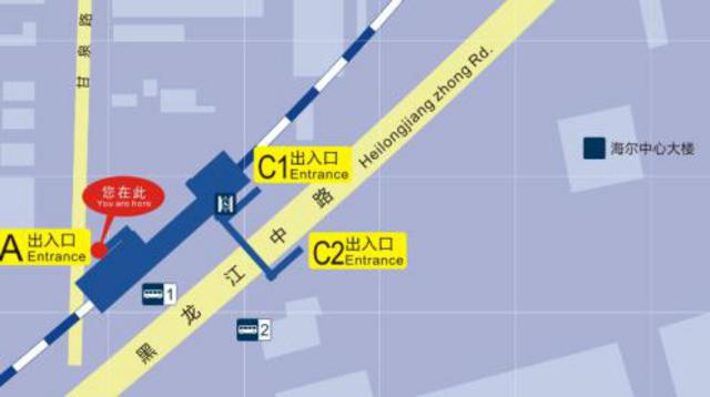 地铁3号线三天试乘 出入口分布你了解吗