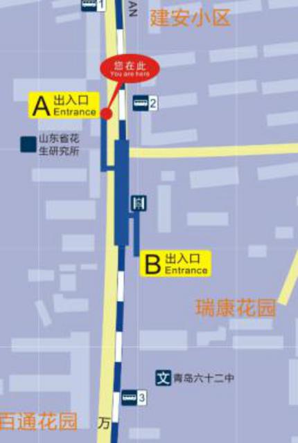 地铁3号线三天试乘 出入口分布你了解吗