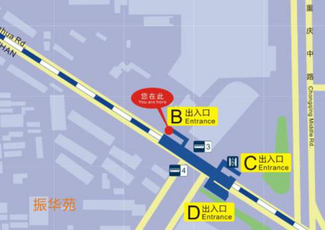 地铁3号线三天试乘 出入口分布你了解吗