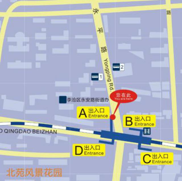 地铁3号线三天试乘 出入口分布你了解吗