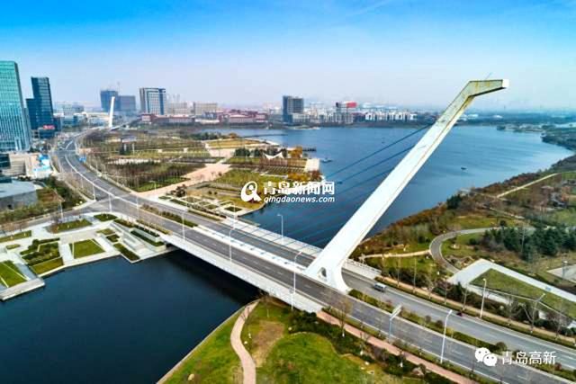 组图:跟着无人机俯瞰红岛 青岛中学拔地而起