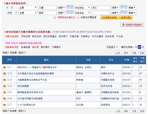 只有七篇文章，全都不是专业的医学研究论文。