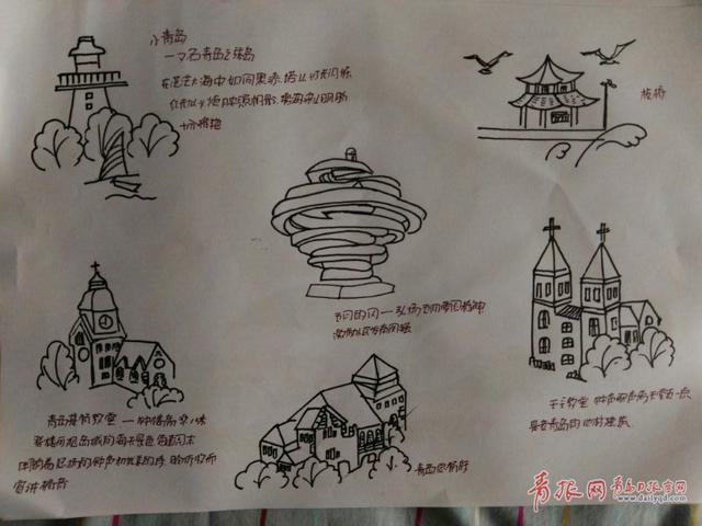 萌萌哒！青岛地铁员工手绘地铁乘车指南