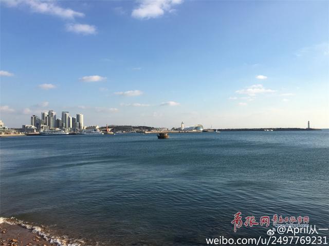 组图：久霾见蓝天，我大青岛的颜值又回来了！