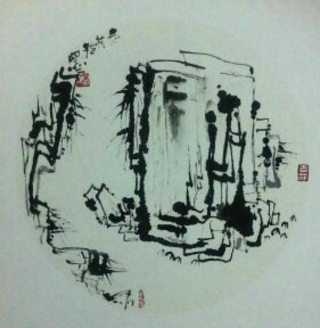 长见识了!青岛一年轻画家用手指作画(组图)