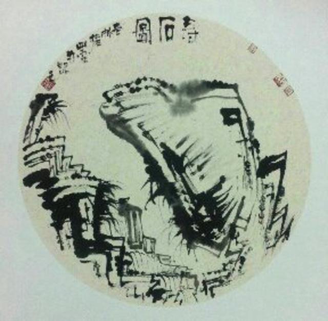 长见识了!青岛一年轻画家用手指作画(组图)