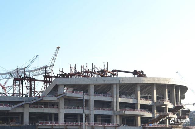 探访青岛市民健身中心 计划2018年9月竣工