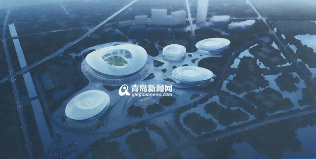 探访青岛市民健身中心 计划2018年9月竣工 探访青岛市民健身中心 计划2018年9月竣工