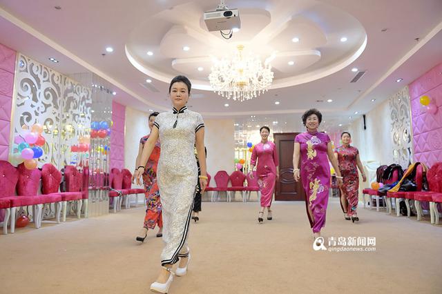 【青岛故事】青岛大姨钟爱旗袍 要办旗袍盛典
