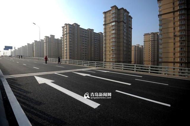 深圳路李沧段明天通车 缓解南北交通拥堵
