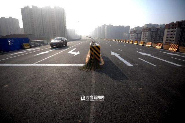 深圳路李沧段明天通车 缓解南北交通拥堵