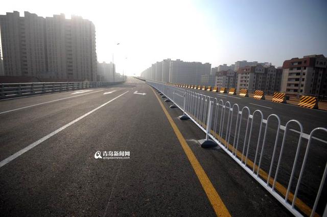 深圳路李沧段明天通车 缓解南北交通拥堵
