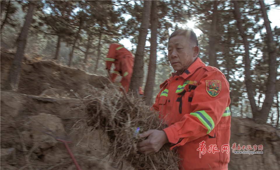 深山卫士每天巡山十公里 守护8000亩山林