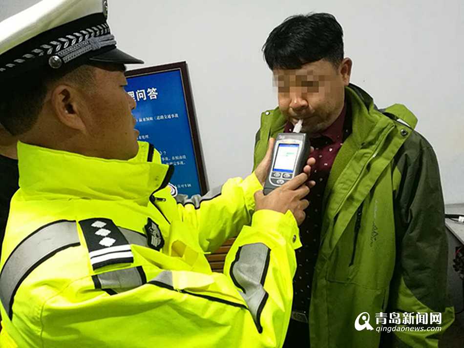 交警曝光今年首批酒司机 有人被查后下跪求饶