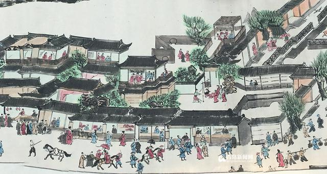 高清:即墨农民3年画出《清明上河图》 长30米