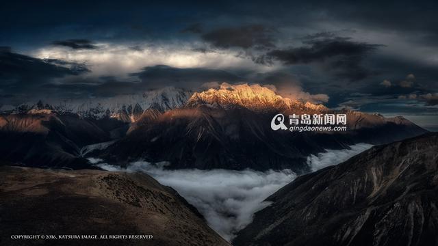 【西行漫记】贡嘎山美不胜收 夕照金山惹人爱