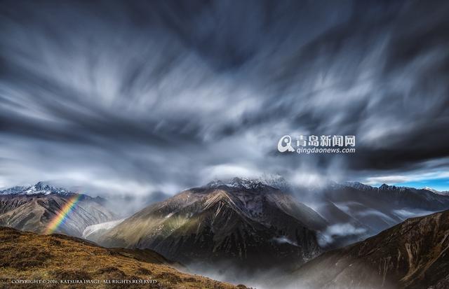 【西行漫记】贡嘎山美不胜收 夕照金山惹人爱