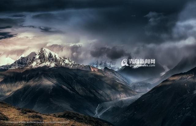 【西行漫记】贡嘎山美不胜收 夕照金山惹人爱