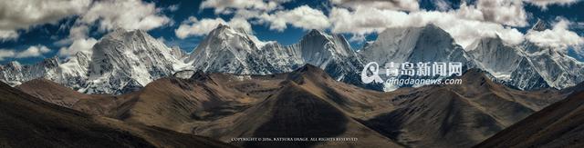 【西行漫记】贡嘎山美不胜收 夕照金山惹人爱