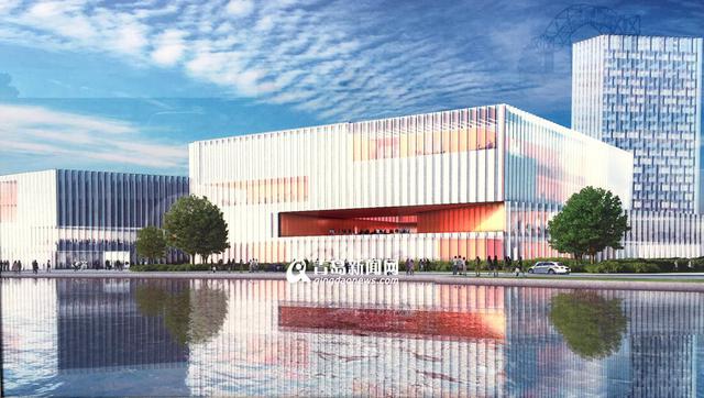 青岛科技馆拔地而起 2019年建成投入使用