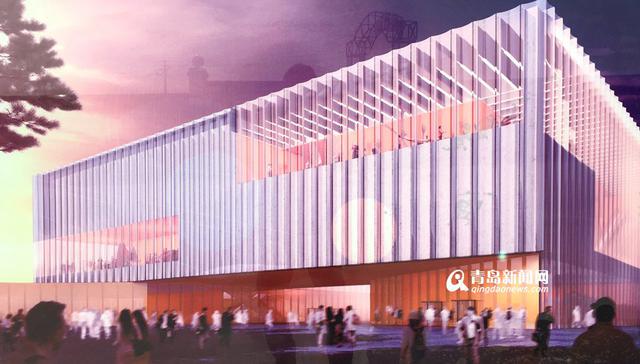 青岛科技馆拔地而起 2019年建成投入使用