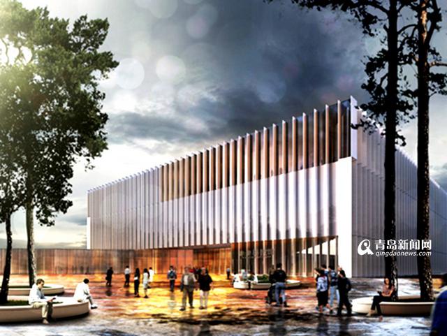 青岛科技馆拔地而起 2019年建成投入使用