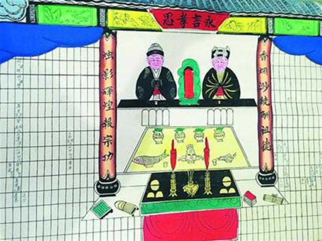 复古物件里品浓浓过年味:春节请出来祭奠先祖 复古物件里品浓浓过年味:春节请出来祭奠先祖