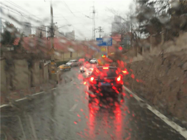 瑞雨迎丰年！青岛迎农历新年第一场雨(组图)