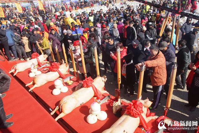 实拍琅琊祭海 梦回秦朝展千年渔家习俗
