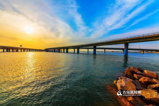 河道变身景观带 青岛这些河岸美水清