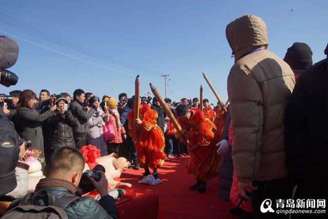 实拍琅琊祭海 梦回秦朝展千年渔家习俗