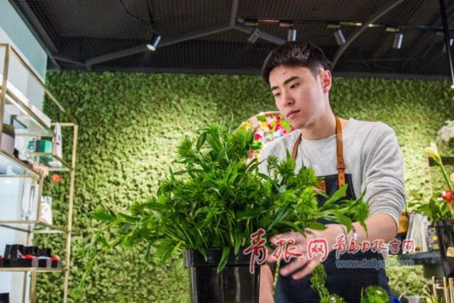 90后男花艺师和他的情人节