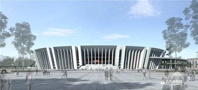 【新场馆巡礼】平度奥体中心 7亿打造新地标