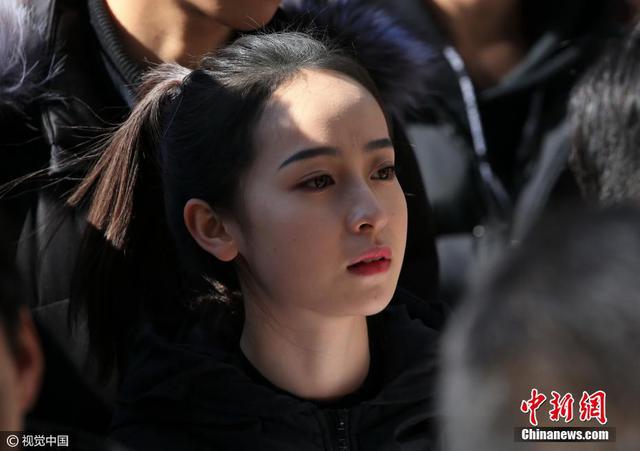 北影艺考复试 靓女鲜肉高颜值吸睛