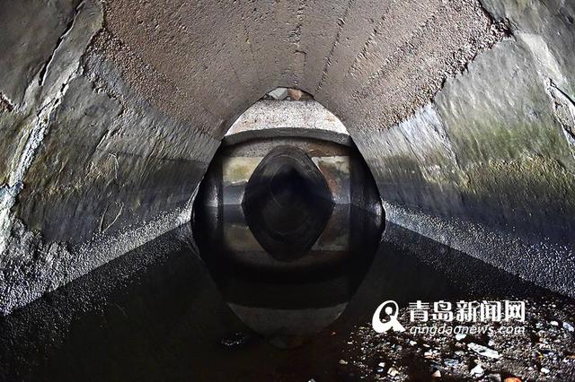 高清：探秘德建下水道 仅存5条墙壁完好