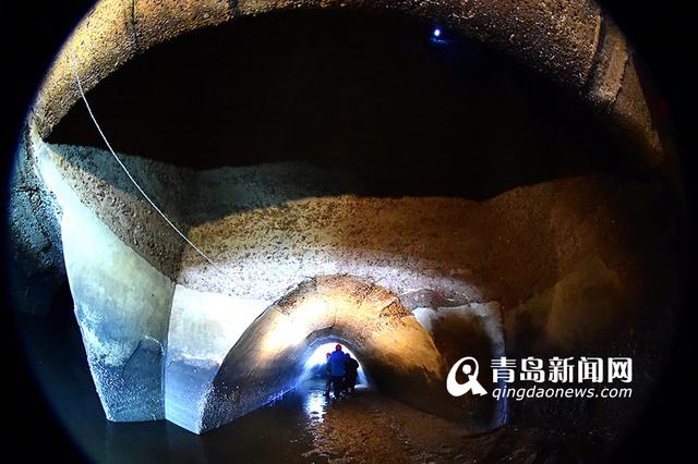 高清：探秘德建下水道 仅存5条墙壁完好
